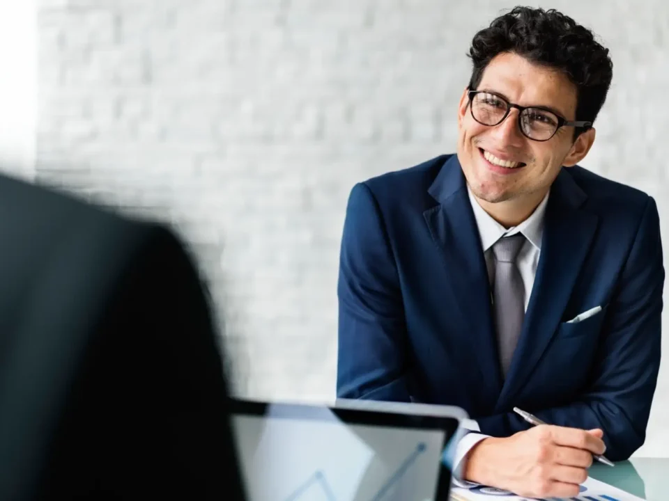 Controller discussing financial insights with a client to support better business decisions and strategy